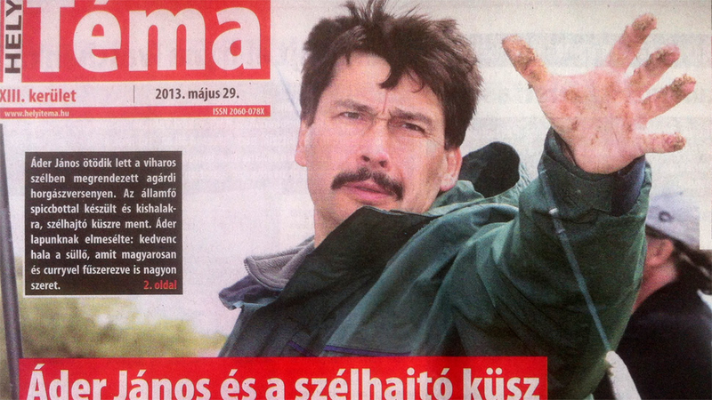 Illustration for article titled Áder János a Helyi Téma Kim Dzsongilje